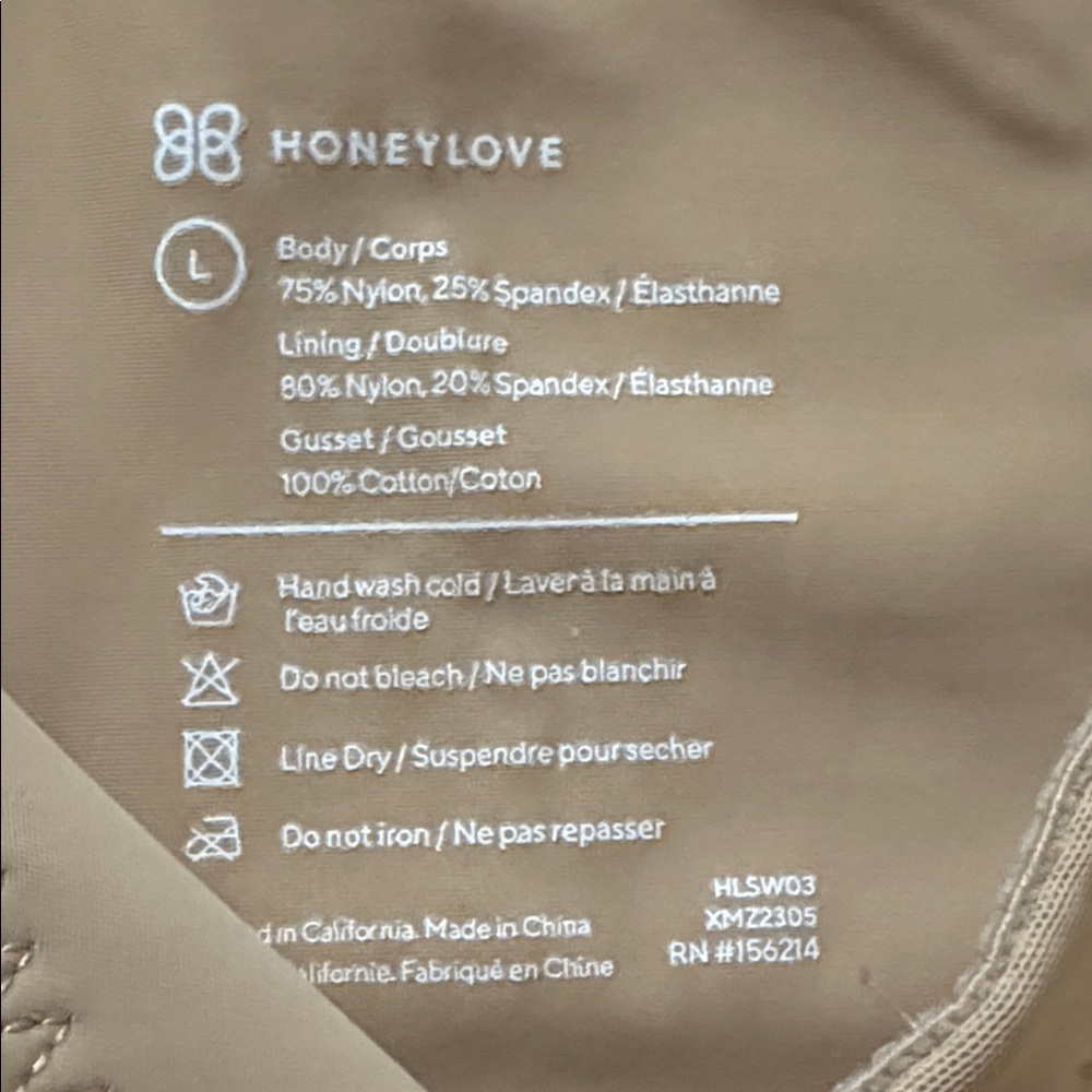 NEW Honeylove super power shorts large medium Shapeware women’s nude gusset NWT - Picture 7 of 10